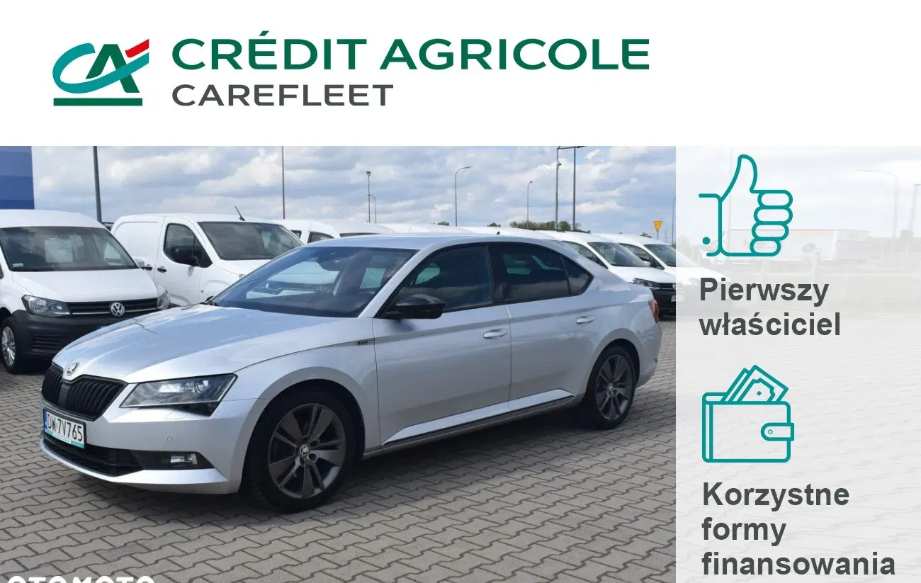 dolnośląskie Skoda Superb cena 88100 przebieg: 98914, rok produkcji 2018 z Żarów